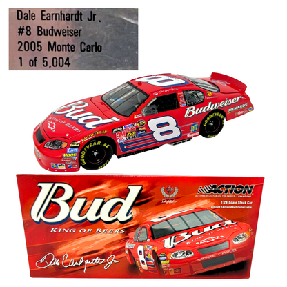 Action Nascar #8 Dale Earnhardt Jr. Bud GM Dealers 1 of 5,004 Chevy 1:24 Diecast