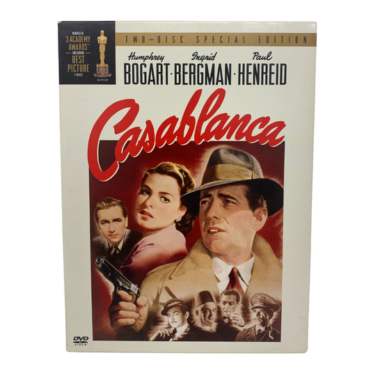 Casablanca (DVD) Drama Romance Good Condition!