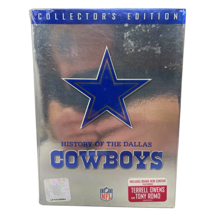 History Of The Dallas Cowboys (DVD) Sports NFL New and Sealed!!!