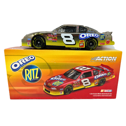 Action Nascar #8 Dale Earnhardt Jr Ritz Oreo Dealers 18K White Gold 1:24 Diecast