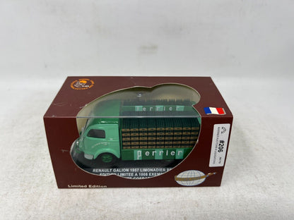 IXO Cofradis Renault Galion 1957 Limonadier Perrier 1:43 Diecast Limited Run