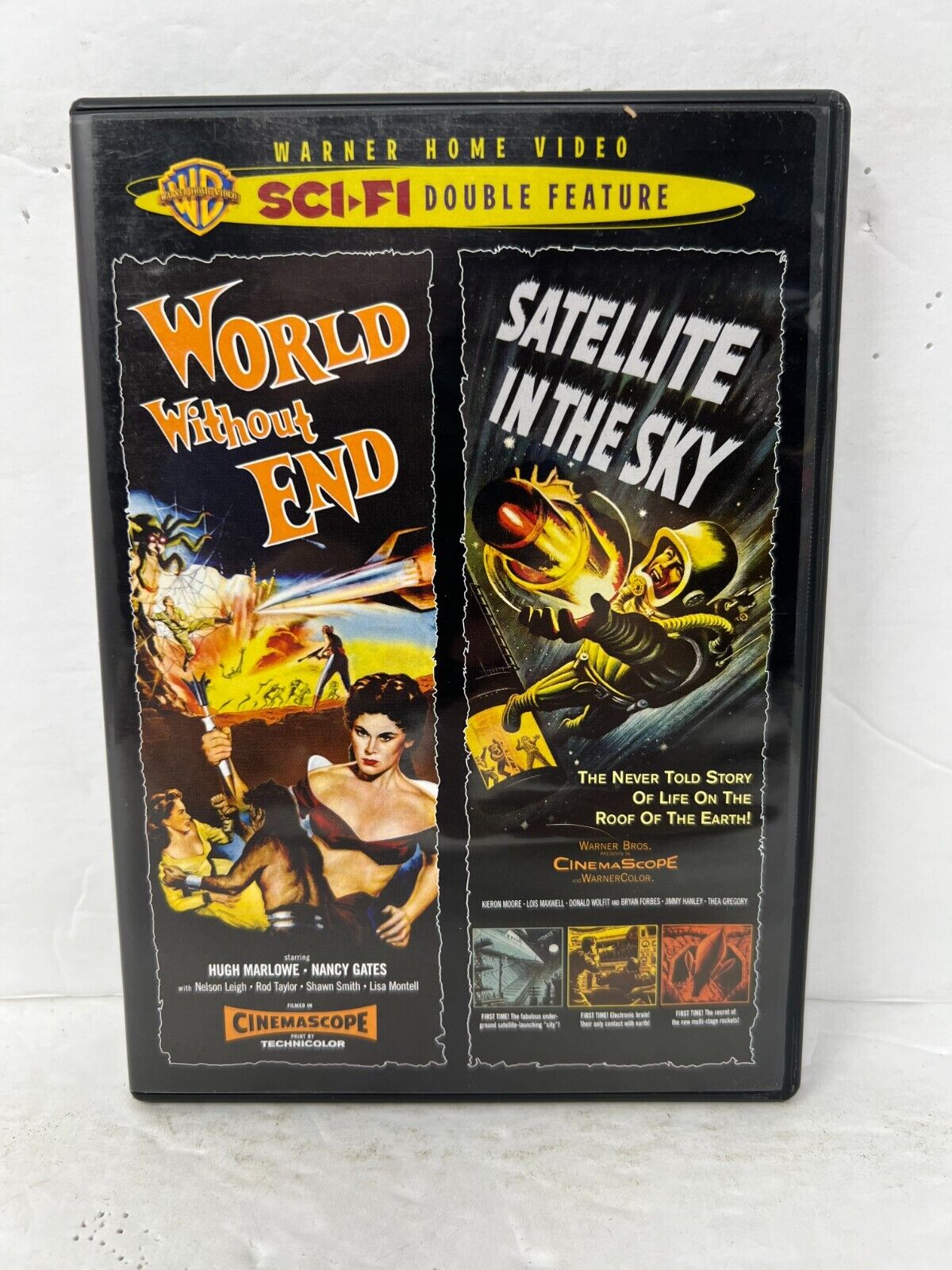 World Without End / Satellite In The Sky (DVD) Sci-Fi Good Condition!!!