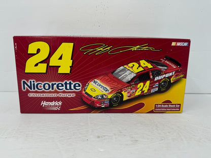 Motorsports Authentics #24 Jeff Gordon Nicorette Cinnamon Surge 1:24 Diecast