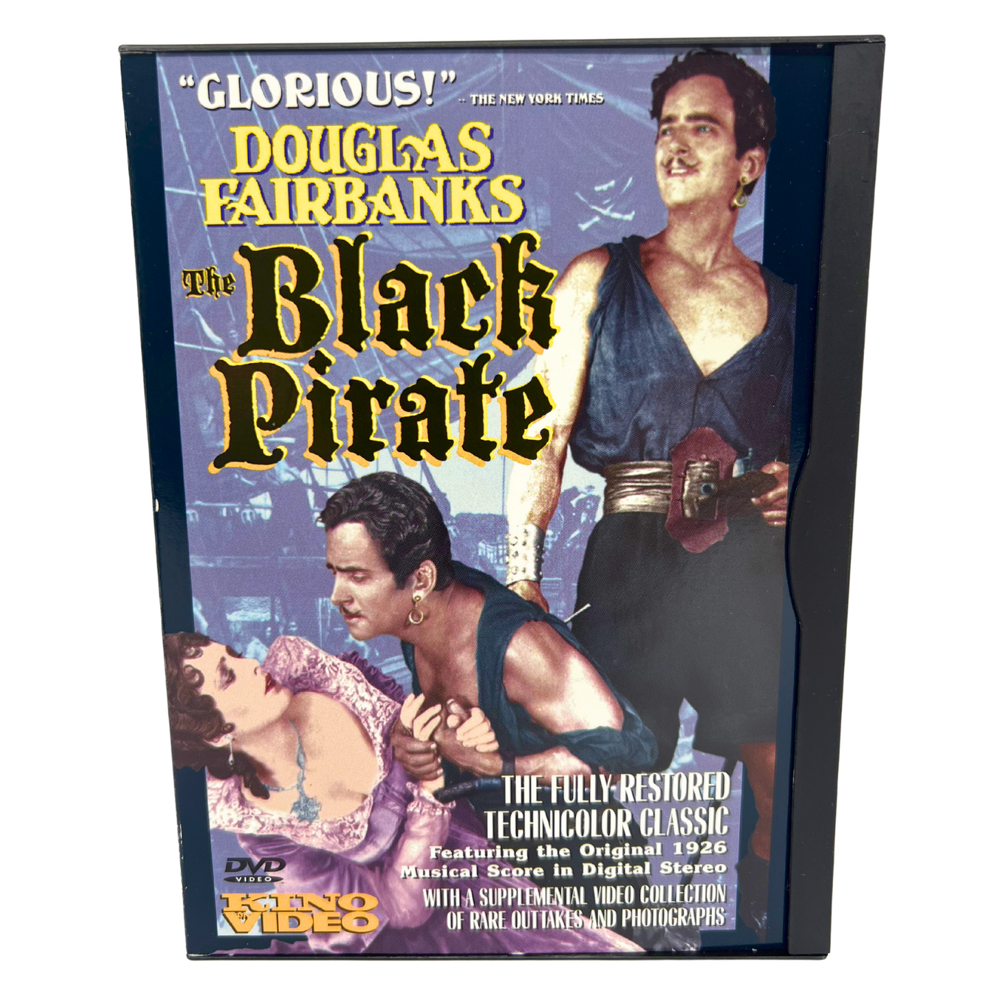 The Black Pirate (DVD) Adventure Good Condition!!!