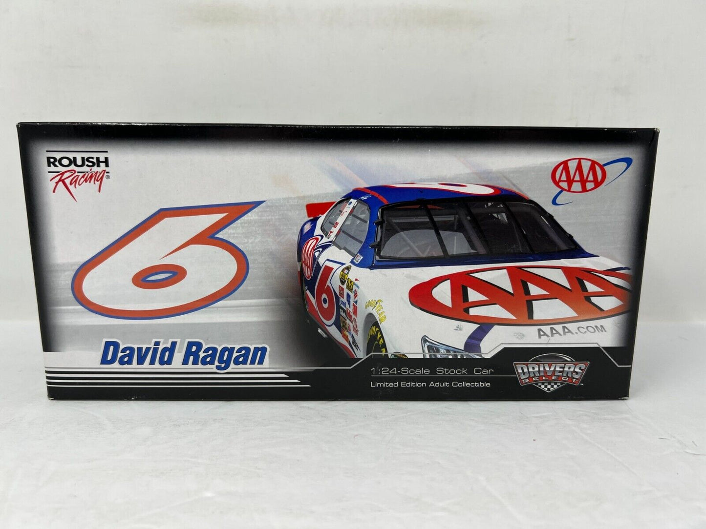 Motorsports Authentics #6 David Ragan AAA 2007 Ford Fusion 1:24 Diecast