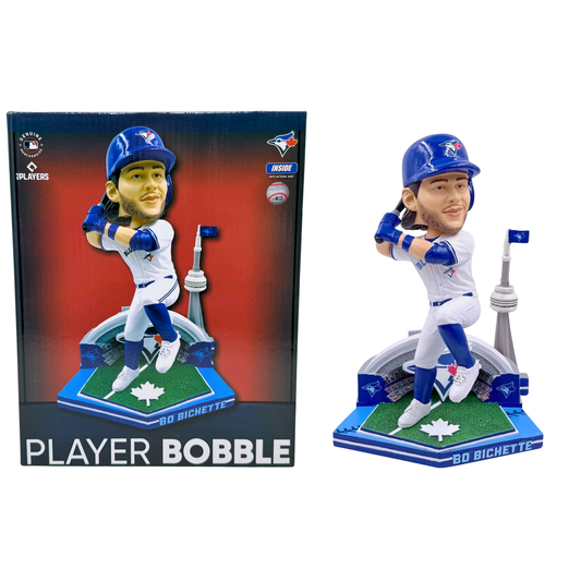 FOCO MLB Toronto Blue Jays Bo Bichette "Stadium Facade" Bobblehead