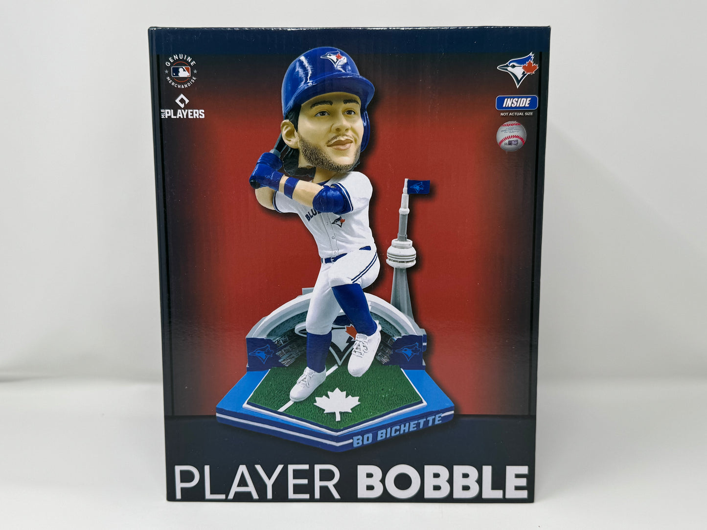 FOCO MLB Toronto Blue Jays Bo Bichette "Stadium Facade" Bobblehead