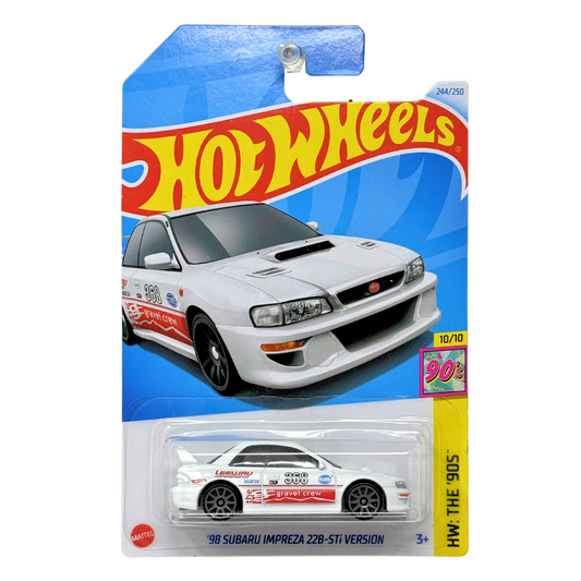Hot Wheels The '90s 1998 Subaru Impreza 22B-STi Version  1:64 Diecast