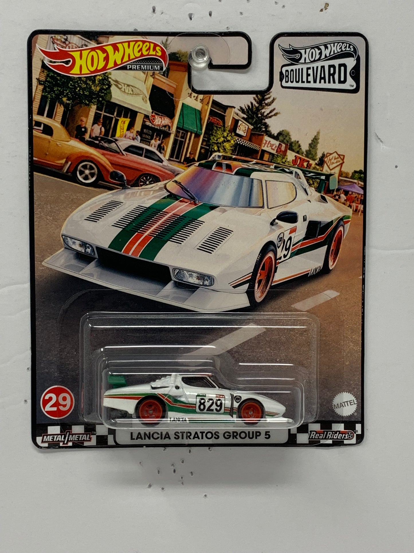 Hot Wheels Premium Boulevard Lancia Stratos Group 5 1:64 Diecast