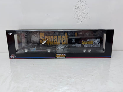 M2 Machines Squarebody Syndicate 1973 Chevy Cheyenne & Hauler 1:64 Diecast