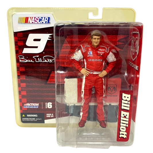 McFarlane Nascar #9 Bill Elliott Series 6 Action Figurine
