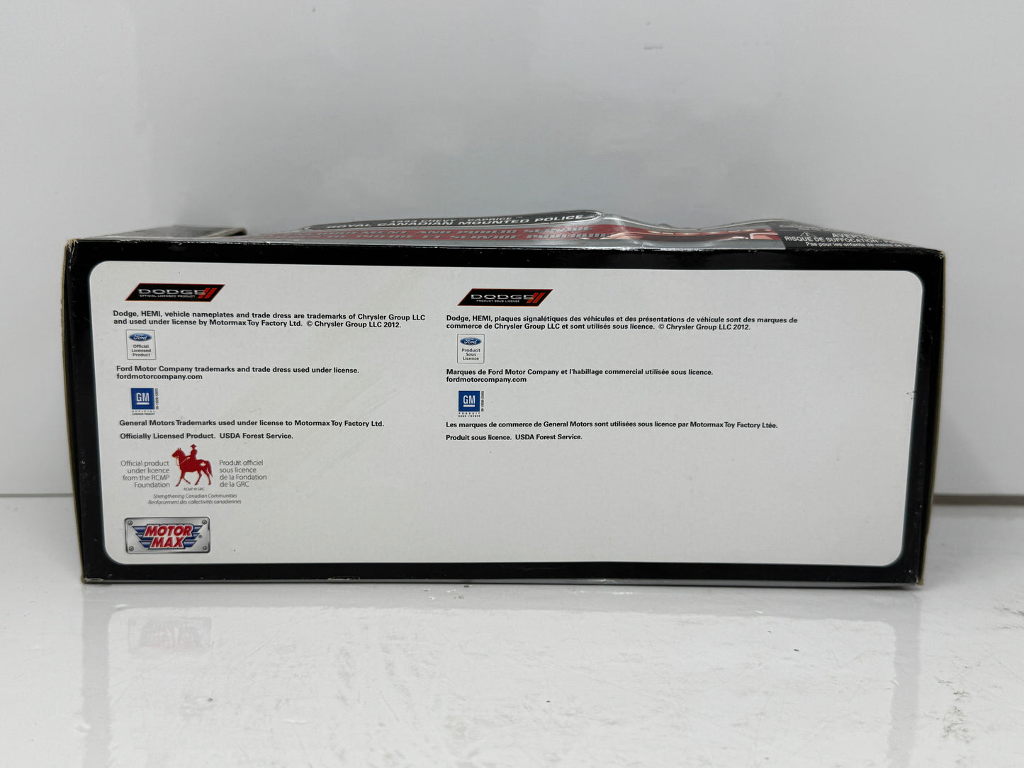 Motormax 1993 Chevy Caprice RCMP (Royal Canadian Mounted Police) Car 1:24 Diecast