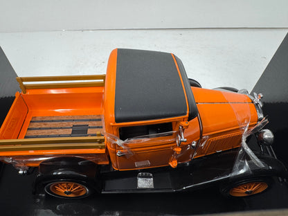Sun Star 1931 Ford Model A Pickup Pegex Orange 1:18 Diecast