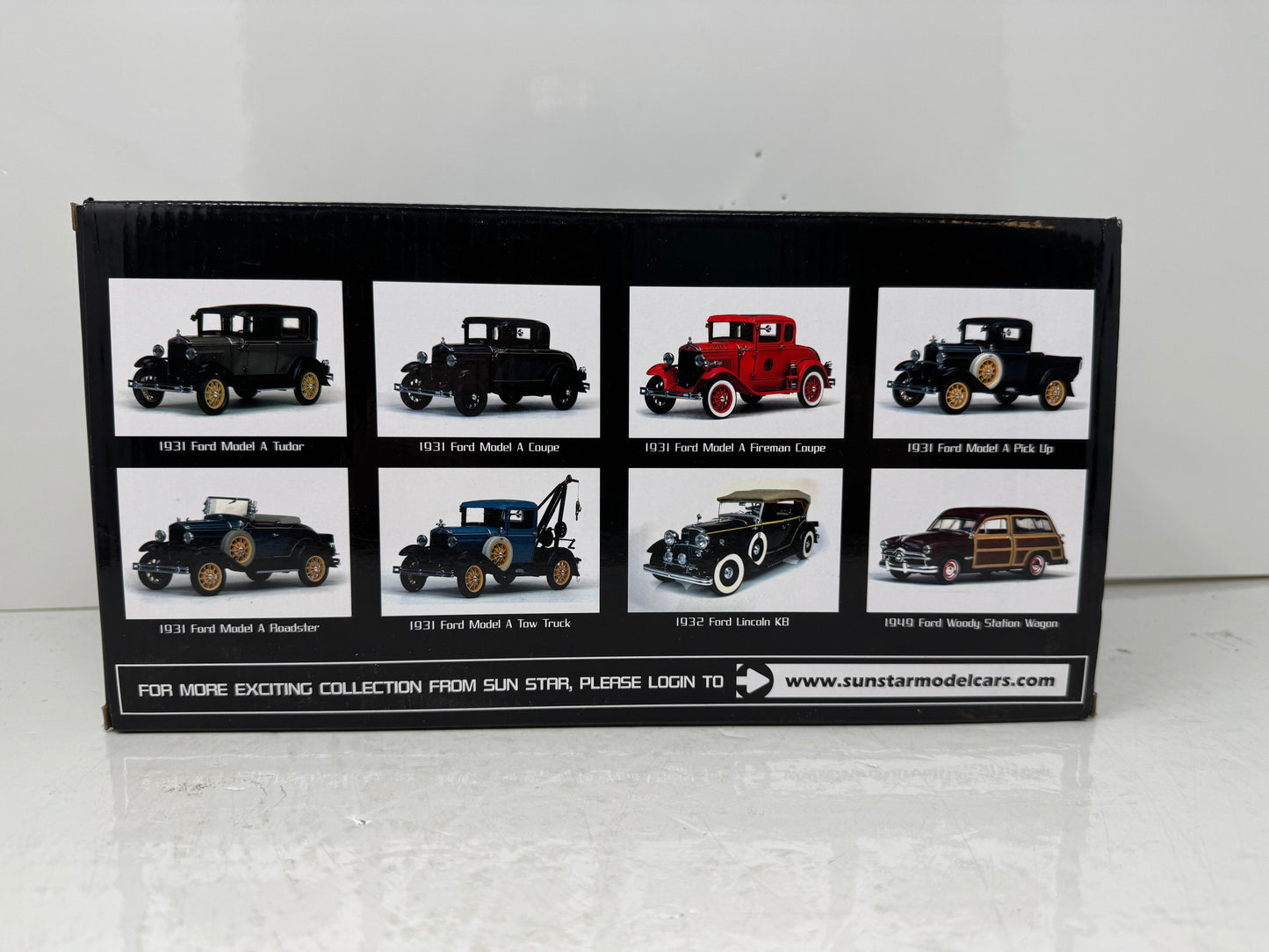 Sun Star 1931 Ford Model A Pickup Pegex Orange 1:18 Diecast