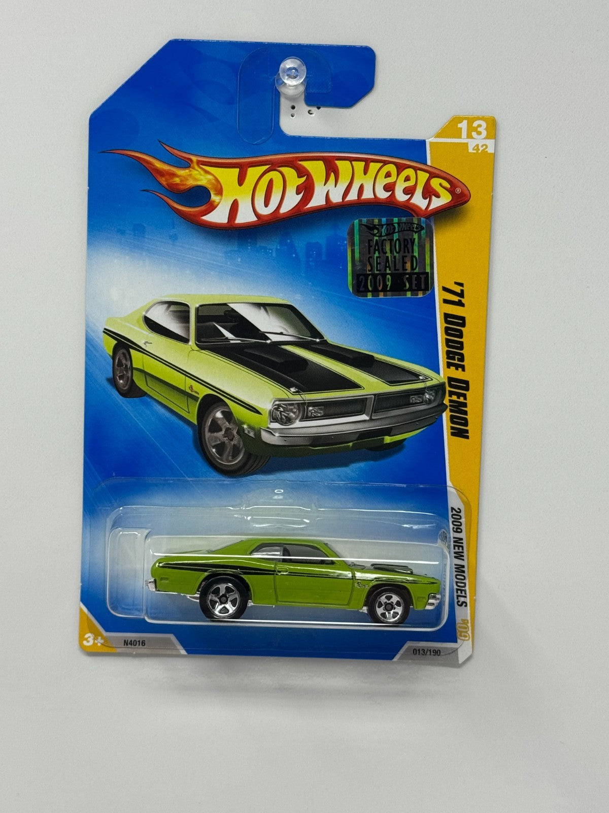 Hot Wheels New Models 1971 Dodge Demon 1:64 Diecast Factory Sealed Green