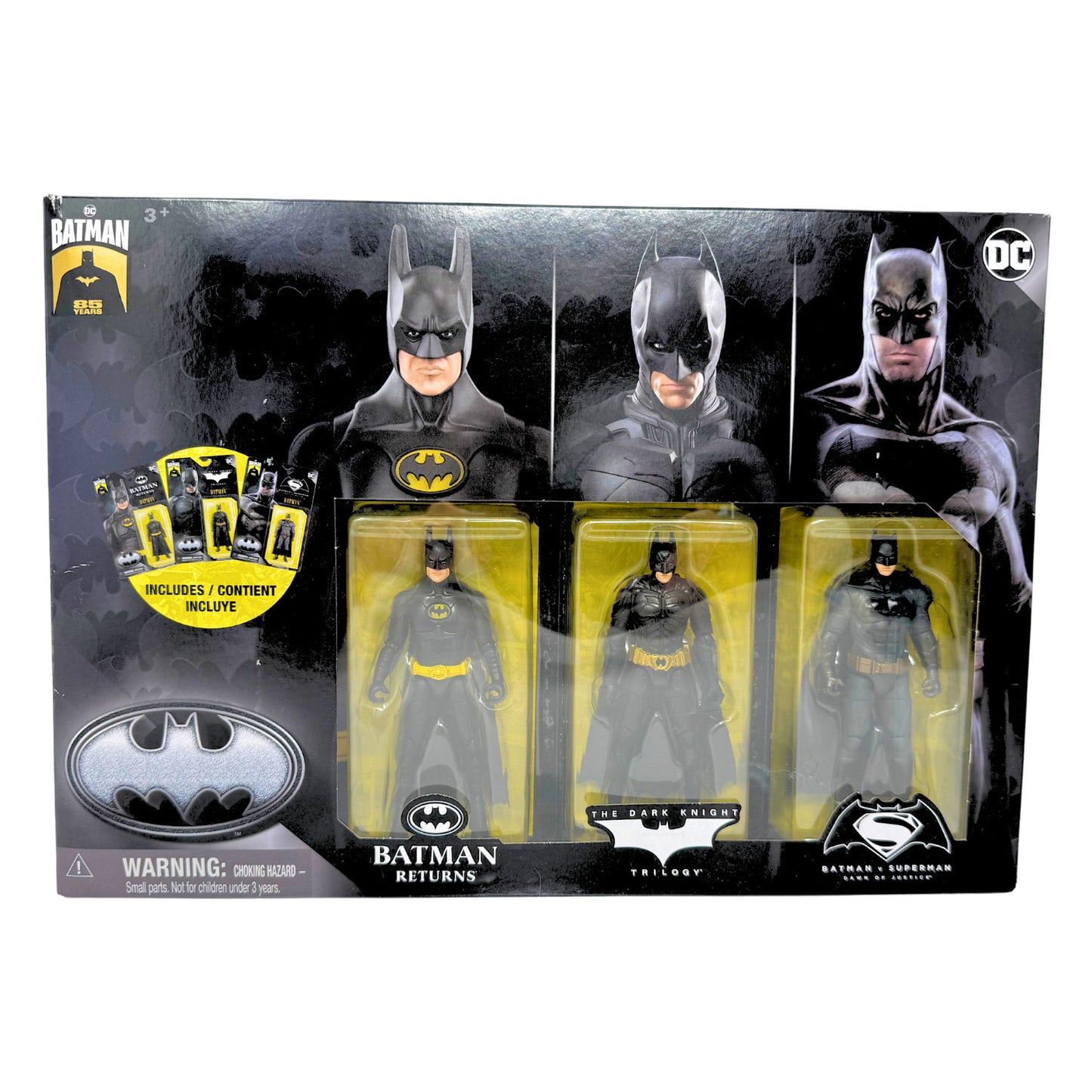 DC Batman 85 Years Batman Returns Dark Knight Trilogy Batman v Superman Figures