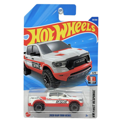 Hot Wheels First Response 2020 Ram 1500 Rebel 1:64 Diecast