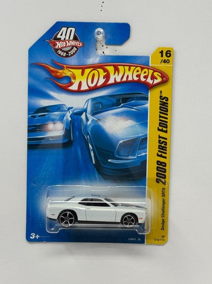 Hot Wheels First Editions Dodge Challenger SRT8 1:64 Diecast White