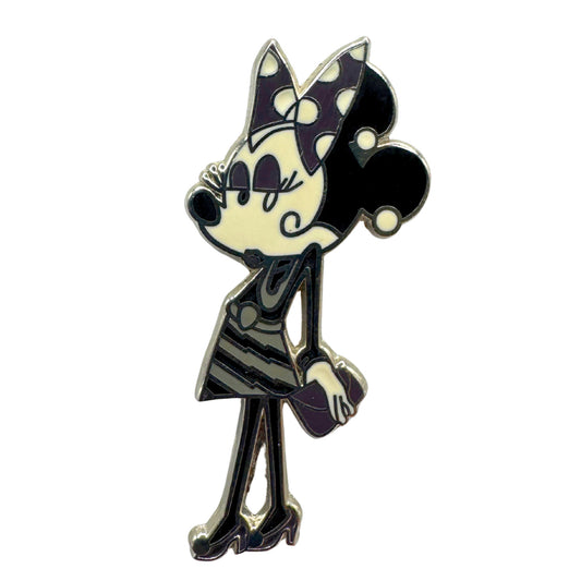 DLP Disney Minnie Mouse Paris Fashion Minnie in Striped Skirt Trading Pin DC2S2