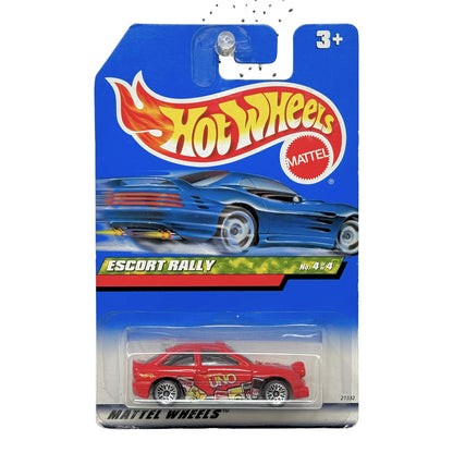 Hot Wheels Ford Escort Rally Red UNO 1:64 Diecast