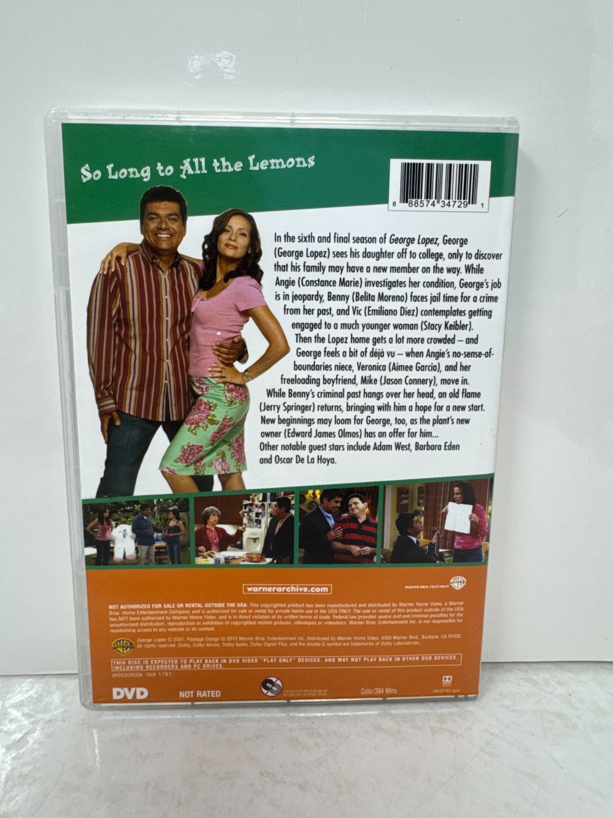 George Lopez: Season 6 (DVD) TV Series Good Condition!!!
