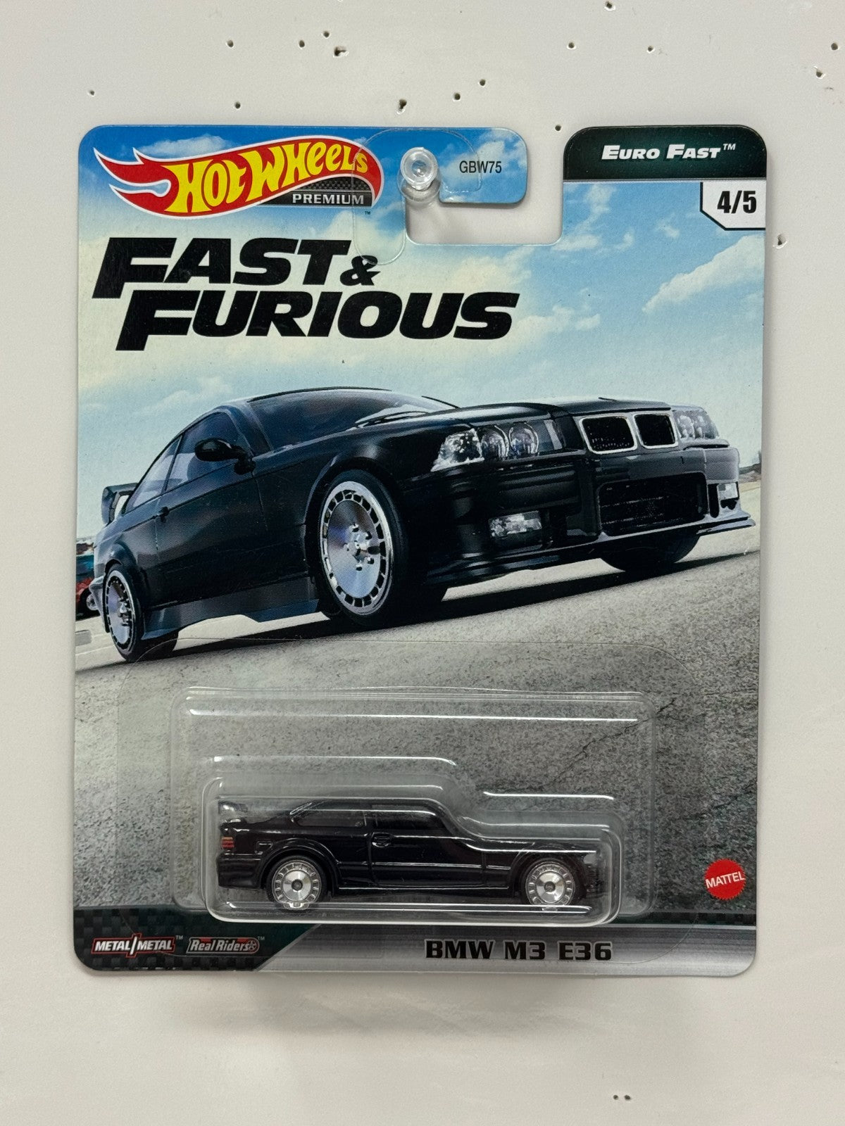 Hot Wheels Premium Fast & Furious BMW M3 E36 1:64 Diecast