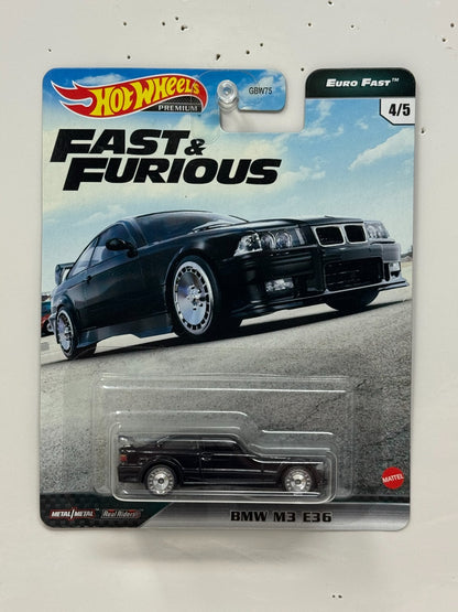 Hot Wheels Premium Fast & Furious BMW M3 E36 1:64 Diecast