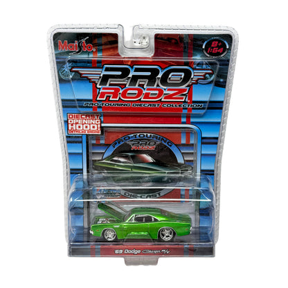 Maisto Pro Rodz 1969 Dodge Charger R/T Green 1:64 Diecast
