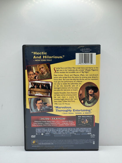 The Impostors (DVD) Stanley Tucci Comedy