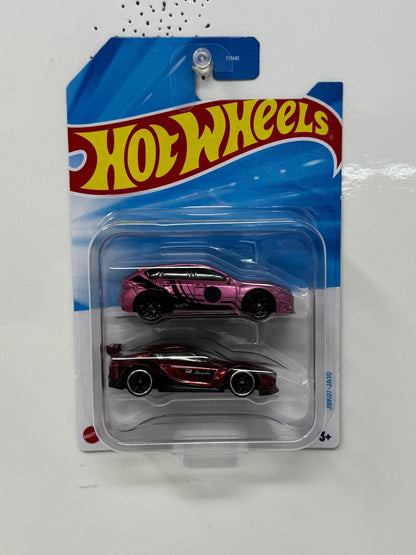 Hot Wheels 2-Pack 2020 Toyota Supra & Subaru WRX STi JDM 1:64 Diecast