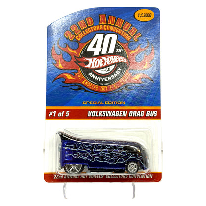 Hot Wheels 2008 22nd Collectors Convention Volkswagen Drag Bus 1:64 Diecast