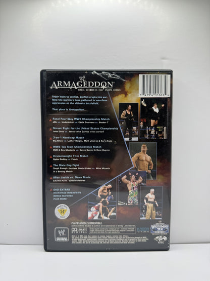 WWE Armageddon 2004 (DVD) WWE Wrestling