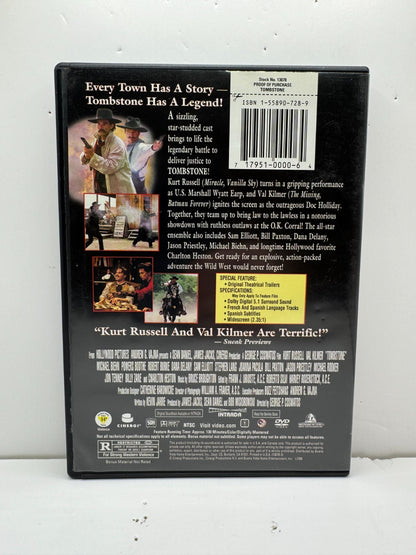 Tombstone (DVD) Kurt Russell Western