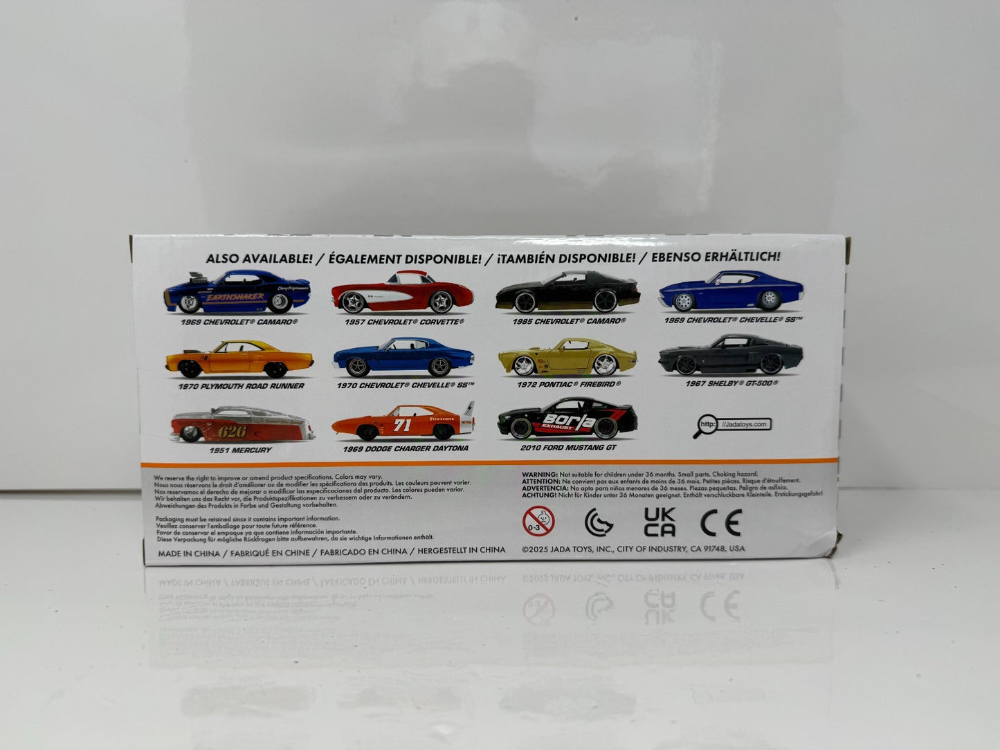 Jada Bigtime Muscle 1969 Dodge Charger Daytona #33 MiJo Exclusive 1:24 Diecast