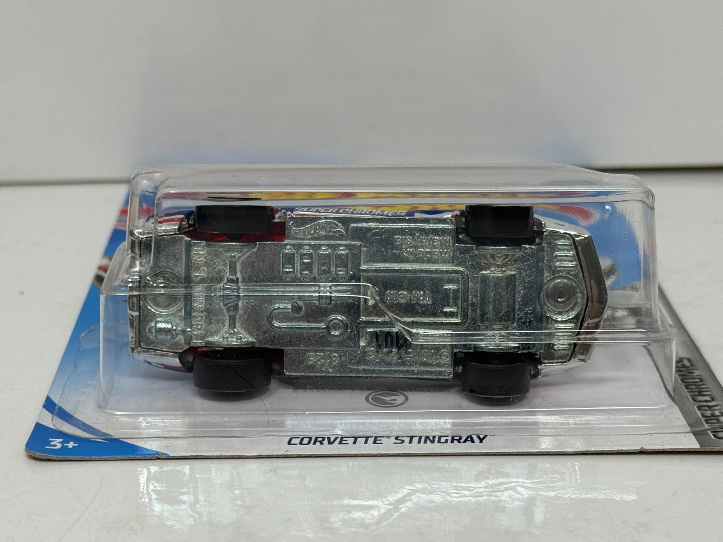 Hot Wheels Treasure Hunt Super Chromes Corvette Stingray 1:64 Diecast