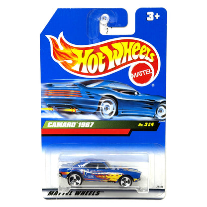 Hot Wheels X-Ray Cruiser Series 1967 Chevrolet Camaro 1:64 Diecast Blue