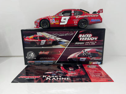 Action NASCAR Kasey Kahne #9 Bud Pocono Win Raced 2008 Charger 1:24 Diecast