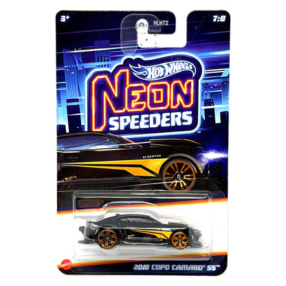 Hot Wheels Neon Speeders 2018 COPO Camaro SS 1:64 Diecast Black
