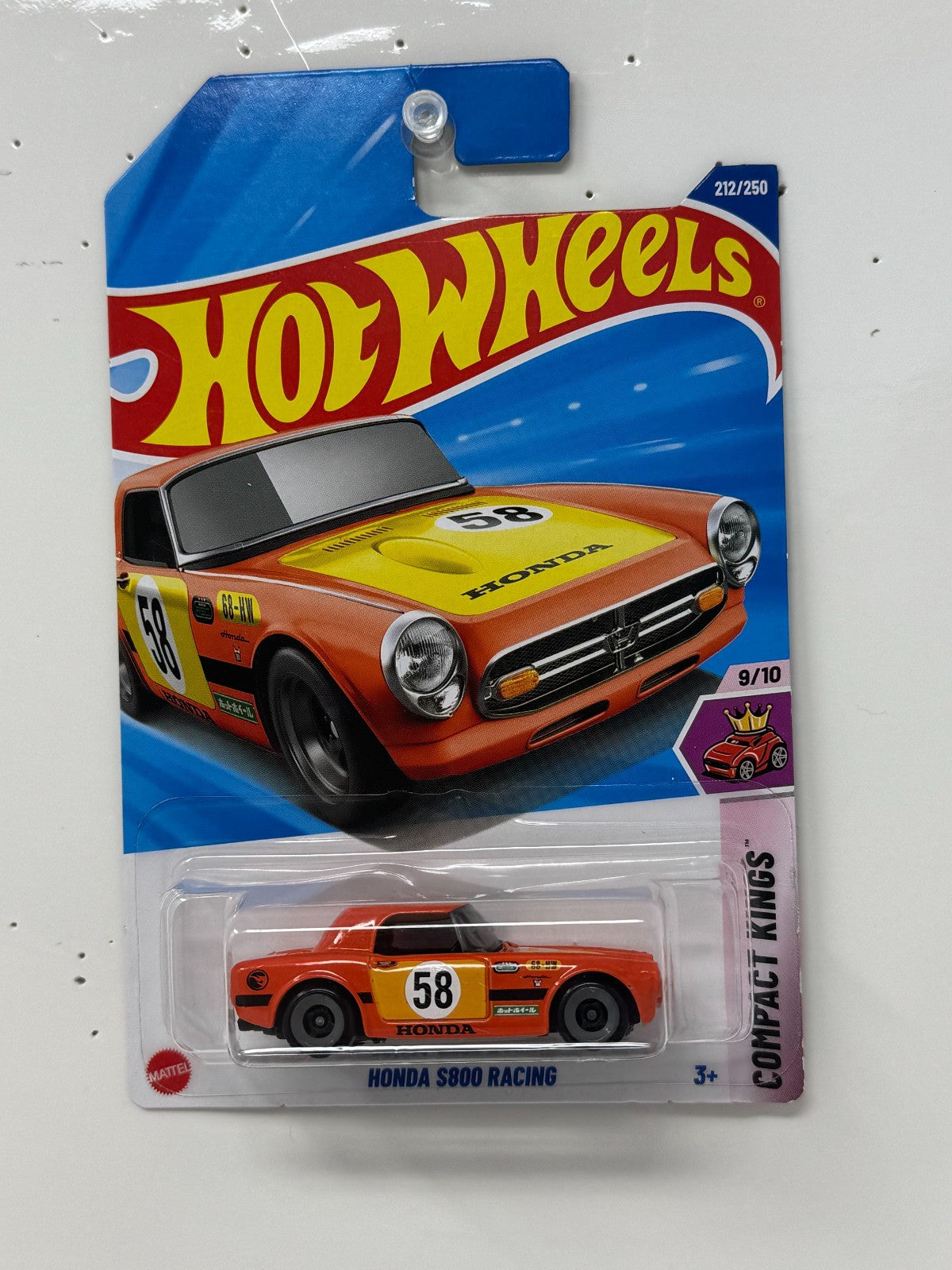 Hot Wheels Treasure Hunt Honda S800 Racing 1:64 Diecast