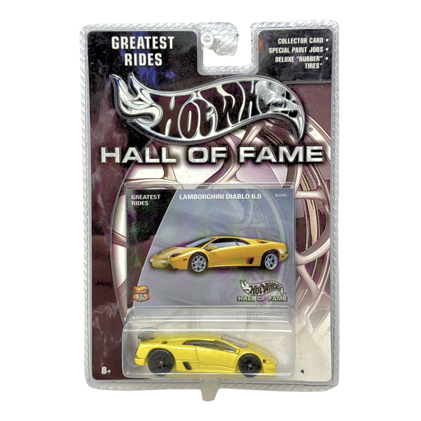 Hot Wheels Hall of Fame Lamborghini Diablo 6.0 Greatest Rides 1:64 Diecast