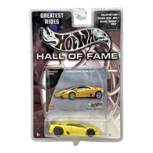 Hot Wheels Hall of Fame Lamborghini Diablo 6.0 Greatest Rides 1:64 Diecast