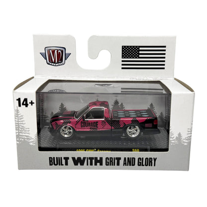 M2 Machines Built With Grit And Glory 1995 GMC Sonoma 1:64 Diecast