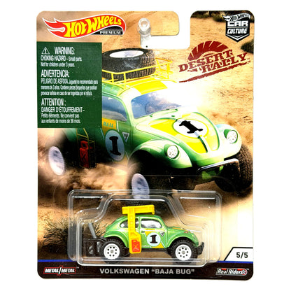 Hot Wheels Premium Desert Rally Volkswagen Baja Bug 1:64 Diecast