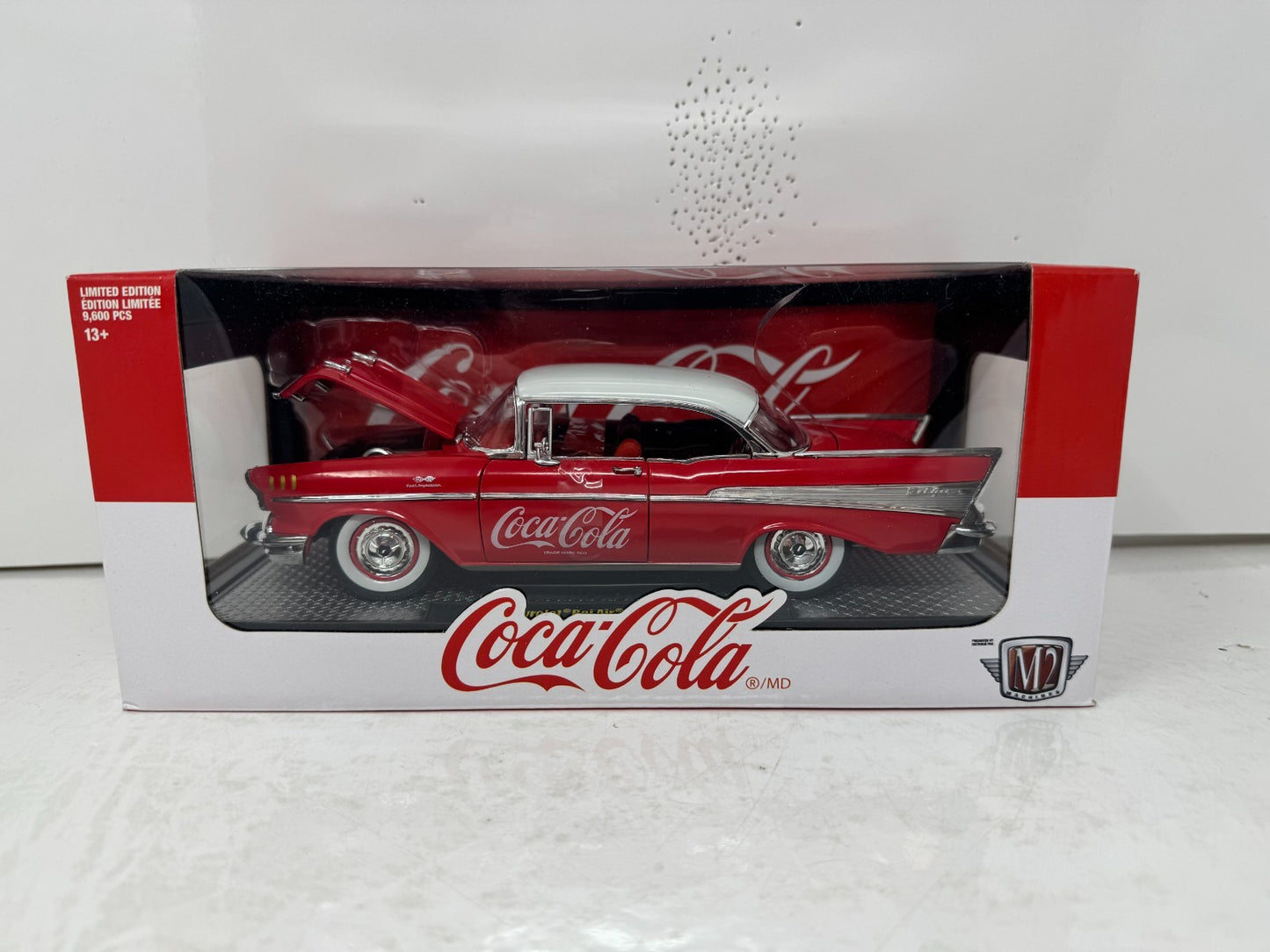 M2 Machines 1957 Chevrolet Bel Air Hardtop Coca-Cola 1:24 Diecast