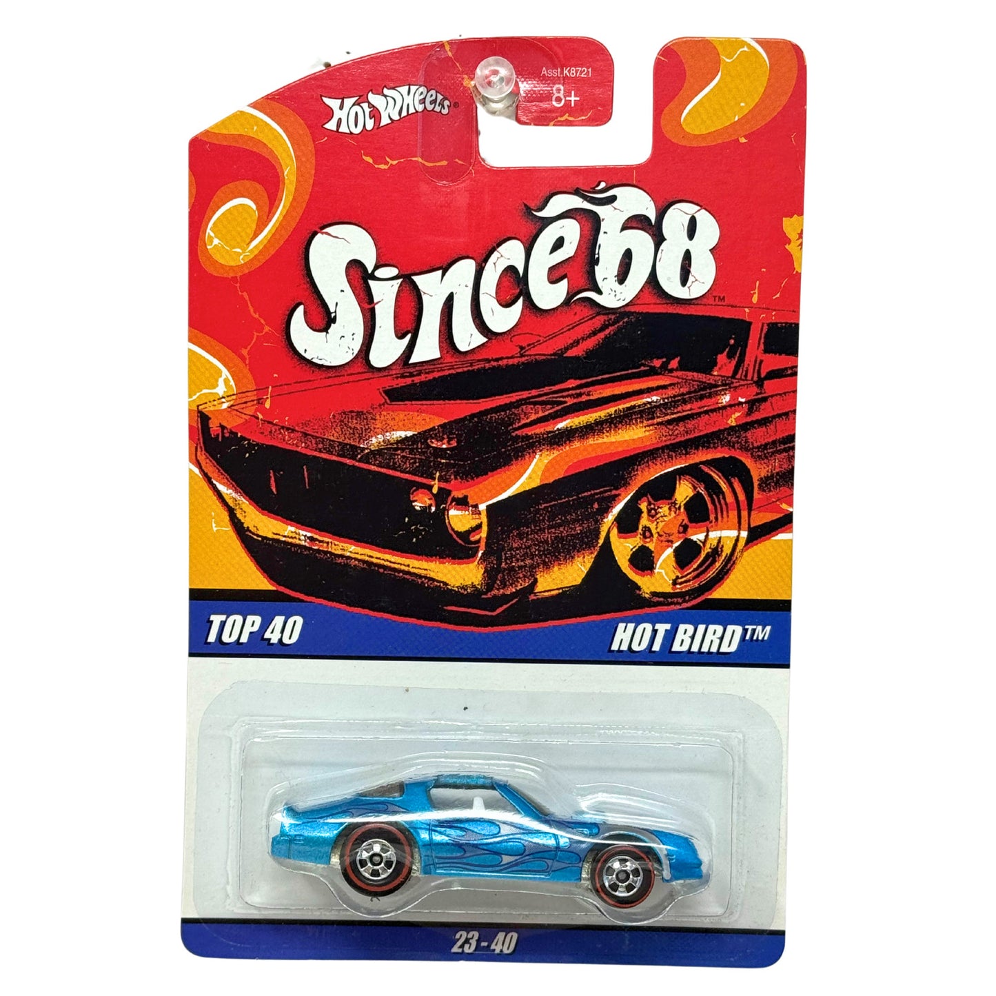 Hot Wheels Since '68 Top 40 Hot Bird Muscle Car 1:64 Diecast