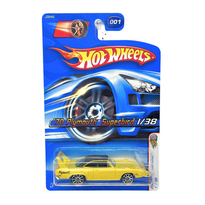 Hot Wheels First Editions 1970 Plymouth Superbird FTE 1:64 Diecast Yellow