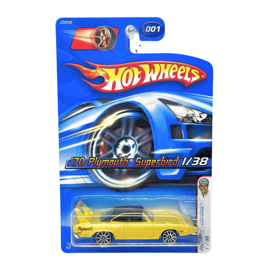 Hot Wheels First Editions 1970 Plymouth Superbird FTE 1:64 Diecast Yellow