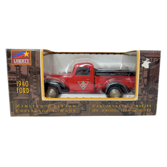 Liberty Classics Canadian Tire 1940 Ford Pickup BANK 1:24 Diecast