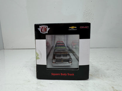 M2 Machines Square Body Truck Chevrolet GMC 3 Truck Set 1:64 Diecast