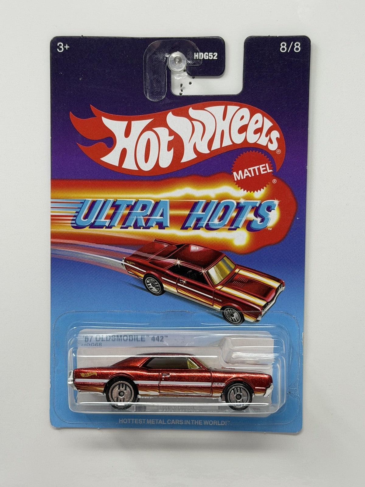 Hot Wheels Ultra Hots 1967 Oldsmobile 442 1:64 Diecast Red